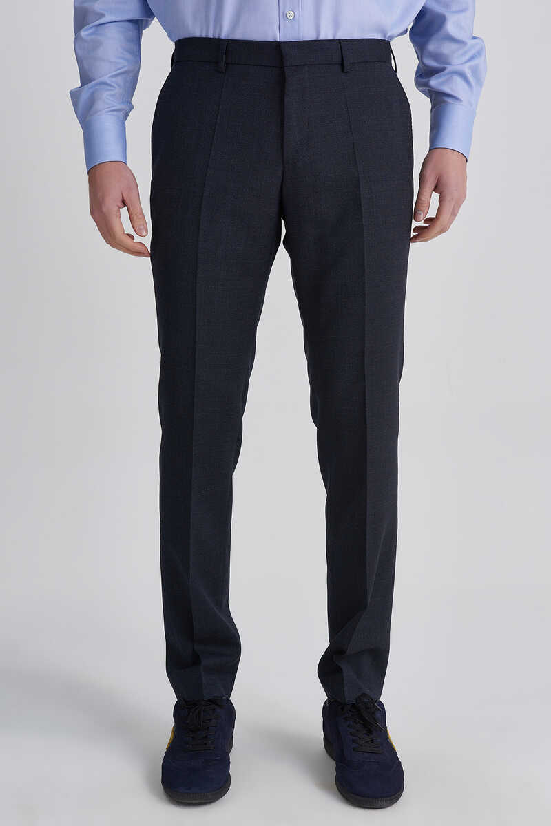 Hugo Boss Erkek Slim Fit Yun Pantolon Pantolon Jean Hugo Boss